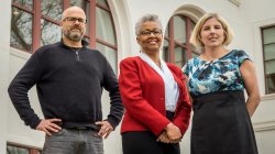 Photo of Professors Krupa, Greenstein, and Robinson
