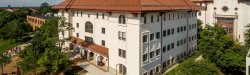 aerial photo of the Graduate School building