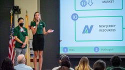 NJNG Green Team presenting results