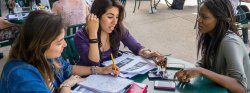 Photo of Students at table