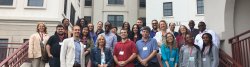 Group photo of the Genocide Education Prevention Project participants at the United Nations.