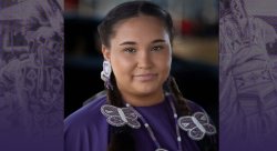Photo of Brianna Dagaostino, a member of the Nanticoke Lenni-Lenape and Montclair alum