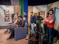 Cuban filmakers segment production
