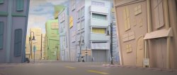 drawing of a street