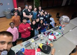 HawkHack participants group photo
