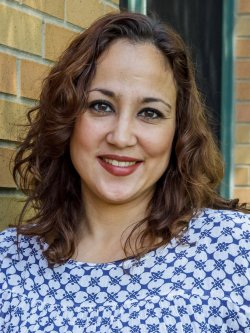 Headshot of Prof. Nydia Monagas.