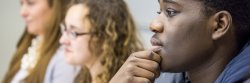 Photo of students in sociology class