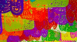 multicolor paper cutouts