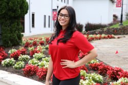 Information Desk Assistant Angelica Nino