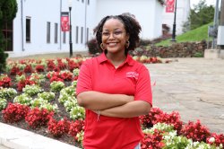 Information Desk Assistant Nyah Vaughn