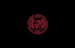 The SGA logo on a black background.