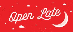 Open Late graphic