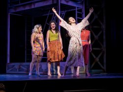 Photo of student production of West Side Story