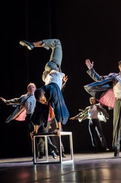Students performing