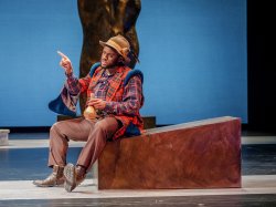 Students appear in Twelfth Night in 2017, The Kasser Theatre.