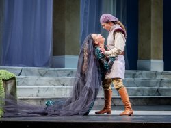 Students appear in Twelfth Night in 2017, The Kasser Theatre.