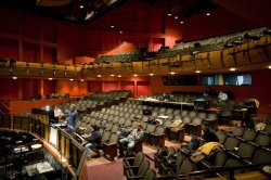 Photo of lighting production