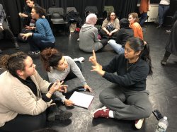 boal experience participants engaged in discussion
