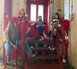 Theatre students at The ArtFactory in Paterson, NJ