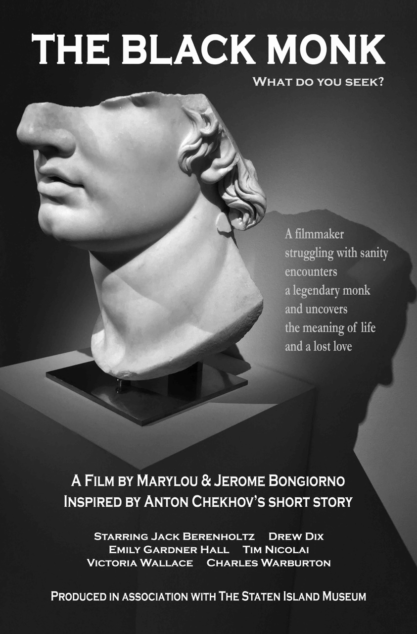 Promotional poster for movie titled: The Black Monk.